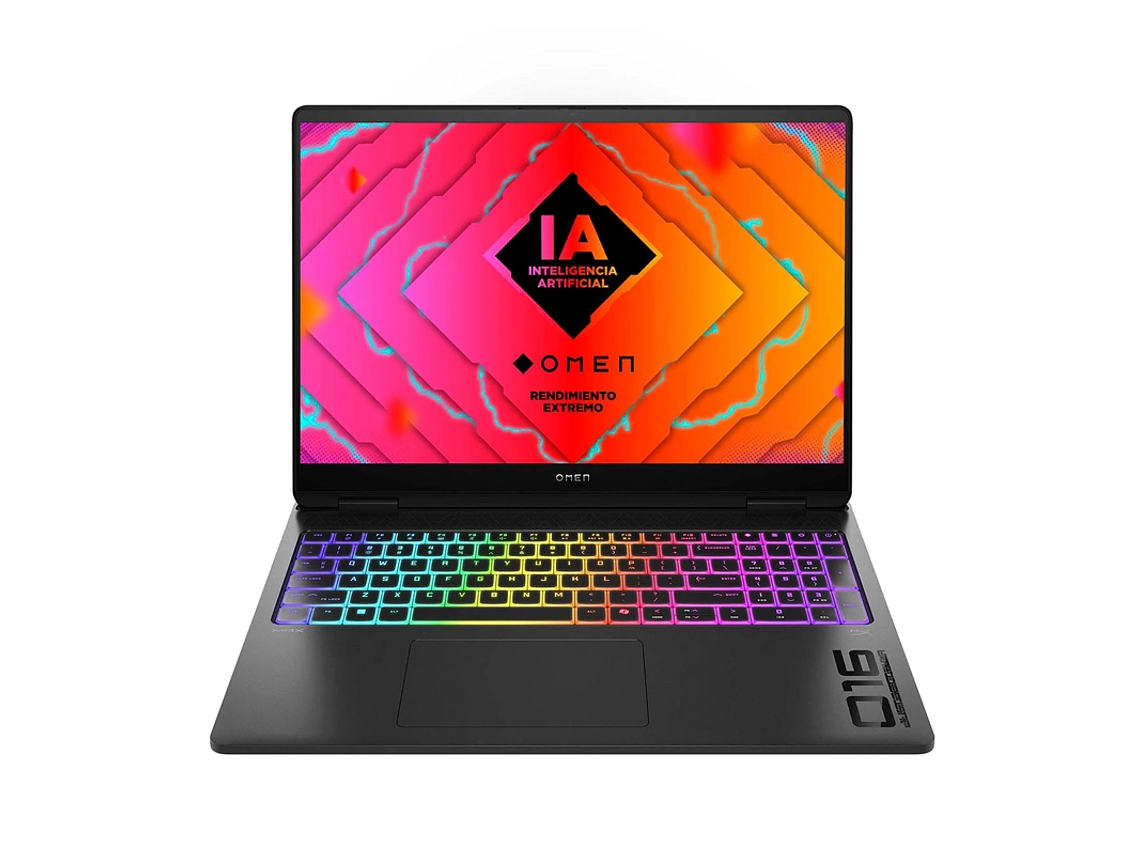 NOTEBOOK GAMER HP OMEN MAX 16-AH0005LA INTEL CORE ULTRA 9 64GB RAM 2TB SSD NVIDIA RTX 5090 16.2” 10
