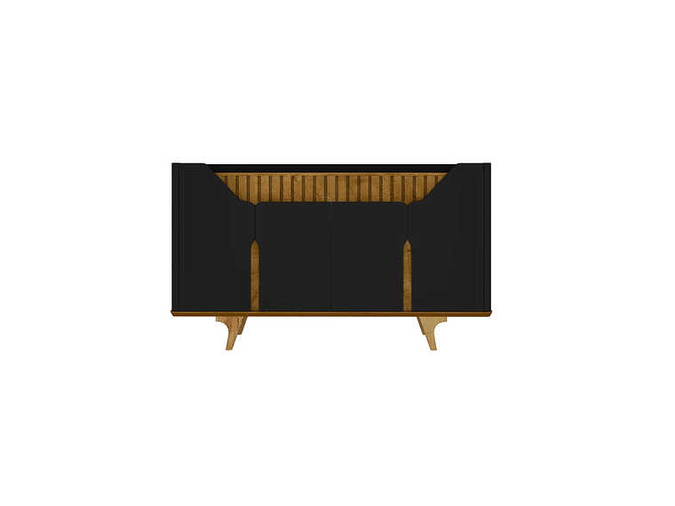 APARADOR BUFFET TAMISA NEGRO NATURAL 2