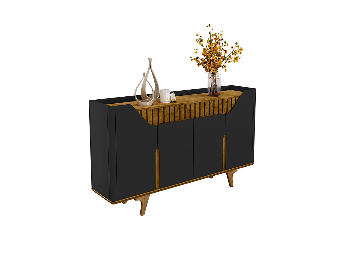 APARADOR BUFFET TAMISA NEGRO NATURAL 5