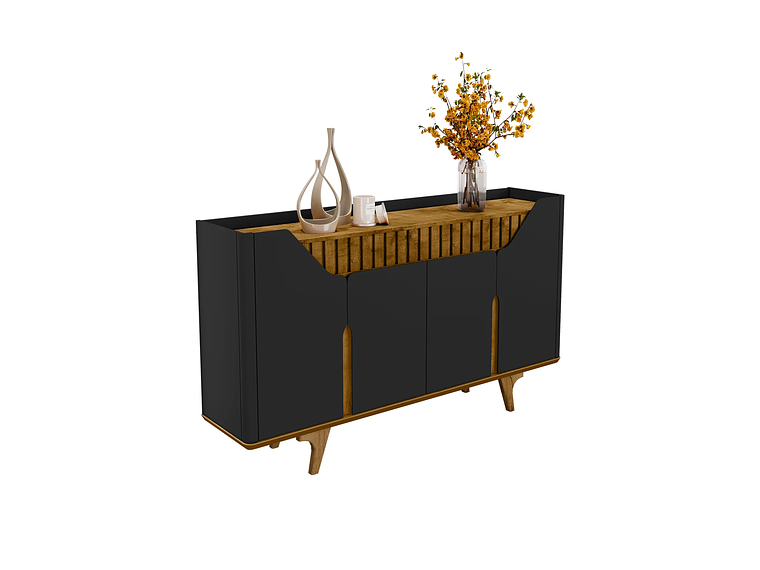 APARADOR BUFFET TAMISA NEGRO NATURAL 5