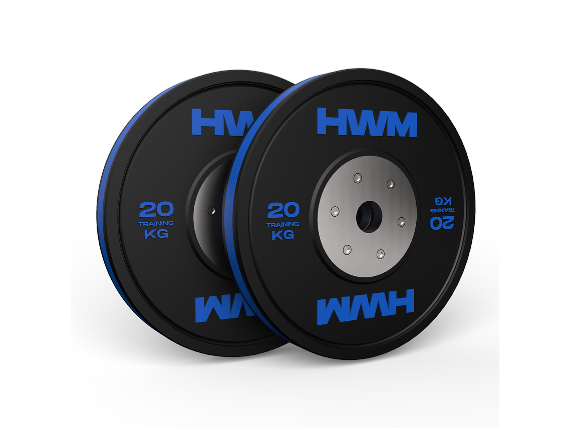 Par Bumper Plates Color Stripe 20kg | HWM 1