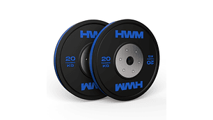 Par Bumper Plates Color Stripe 20kg | HWM