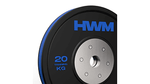 Par Bumper Plates Color Stripe 20kg | HWM