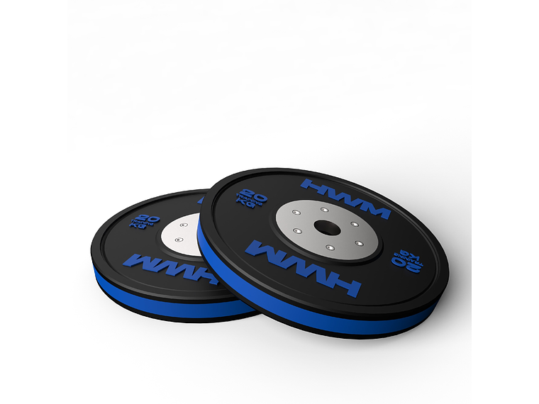 Par Bumper Plates Color Stripe 20kg | HWM 3