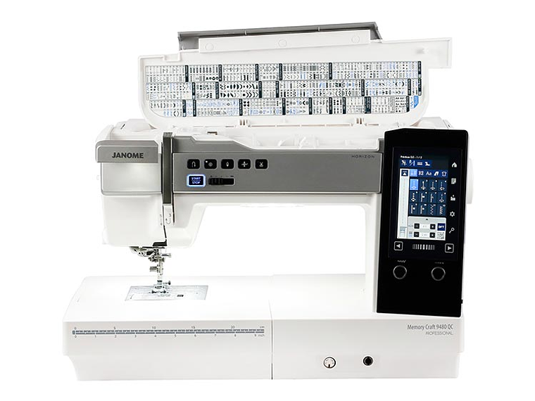 MÁQUINA DE COSER JANOME PROFESIONAL MEMORY CRAFT 9480QCP 2
