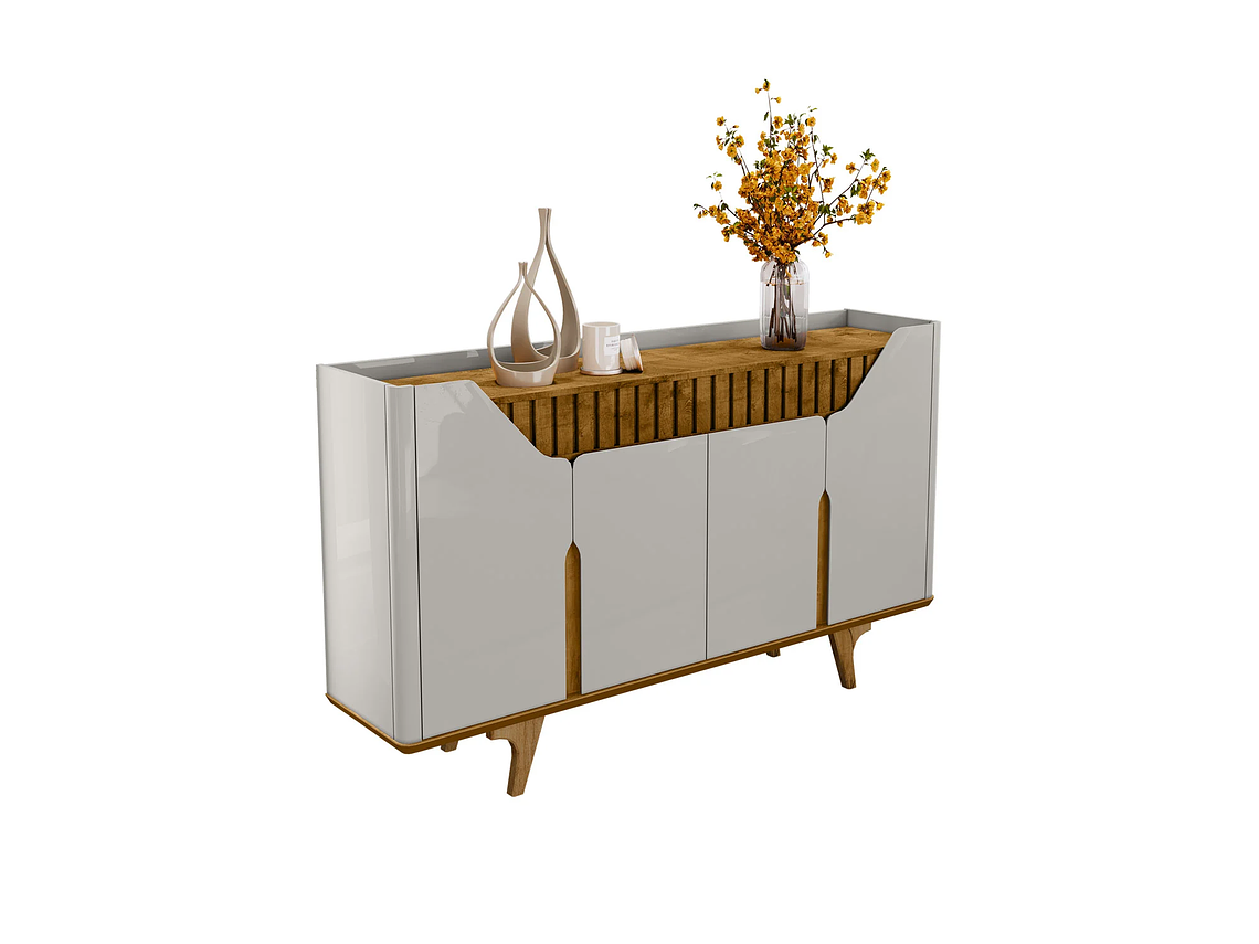 APARADOR BUFFET TAMISA BLANCO INVIERNO NATURAL 2