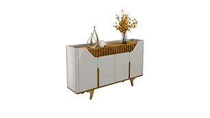 APARADOR BUFFET TAMISA BLANCO INVIERNO NATURAL