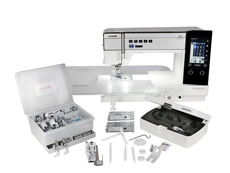 MÁQUINA DE COSER JANOME PROFESIONAL MEMORY CRAFT 9480QCP 4