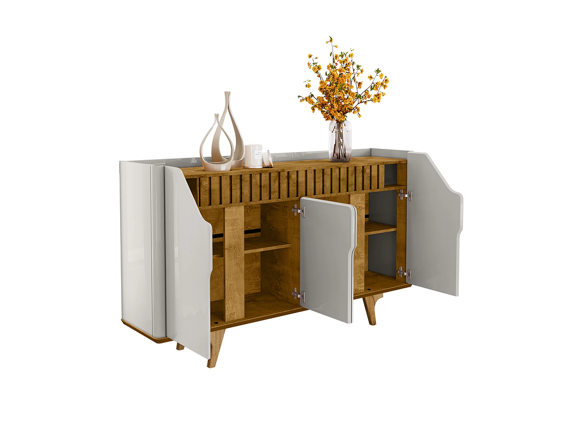 APARADOR BUFFET TAMISA BLANCO INVIERNO NATURAL 4