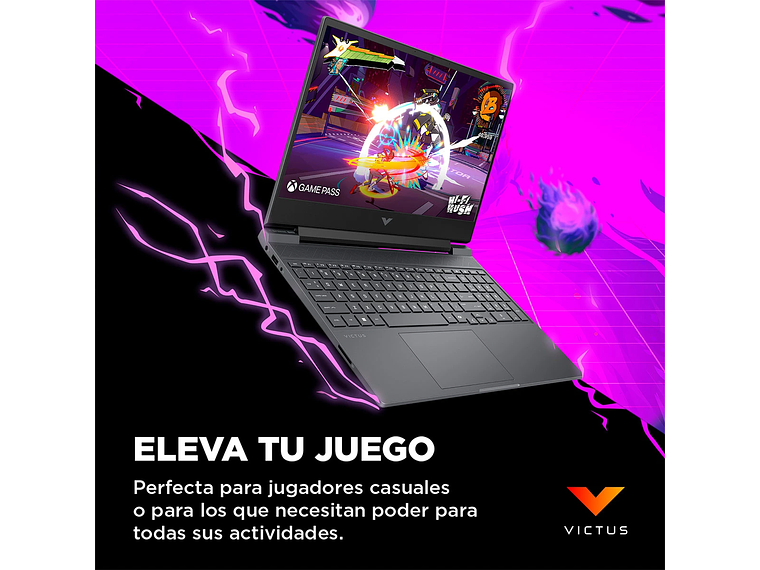 NOTEBOOK GAMER HP VICTUS 15-FA2014LA INTEL CORE I5 16GB RAM 512GB SSD NVIDIA RTX 3050 15.6” 7