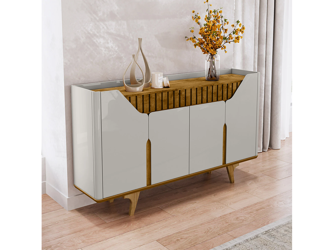 APARADOR BUFFET TAMISA BLANCO INVIERNO NATURAL 5