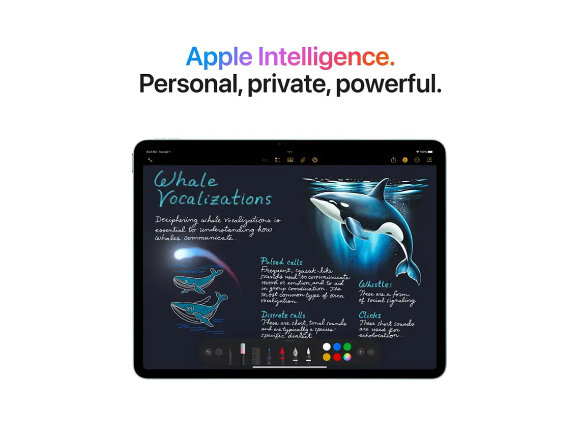 APPLE IPAD AIR DE 11' CON CHIP M3 Y WIFI 128 GB SPACE GRAY 4