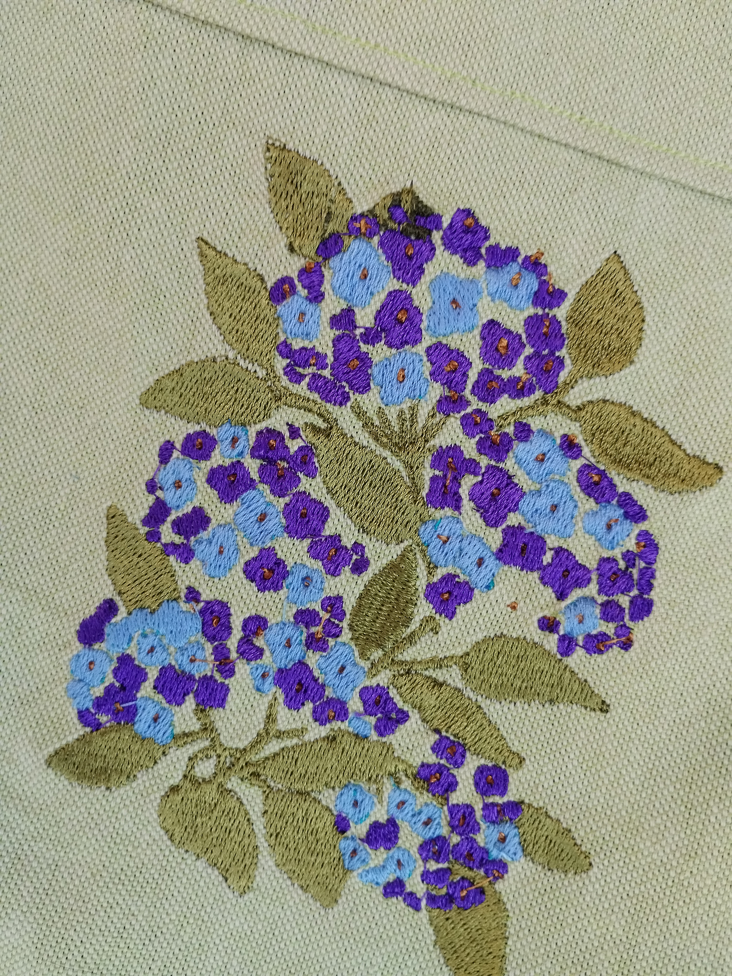 Delantal Pinafore Hortensias 2