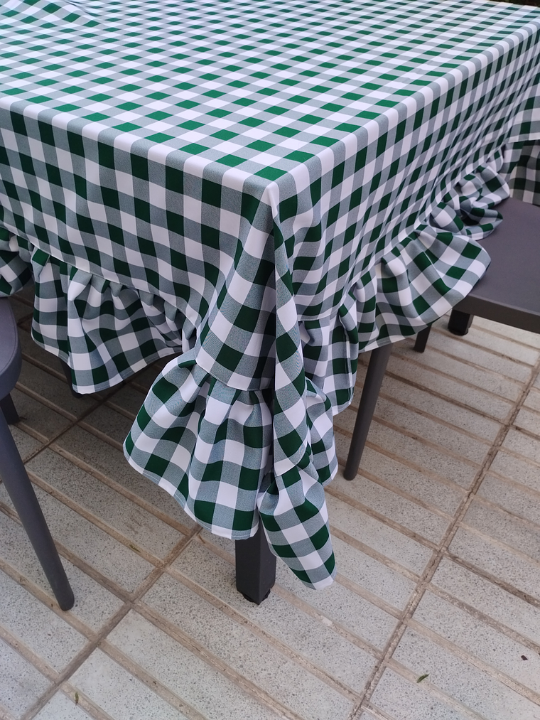 Mantel Campesino Verde 1