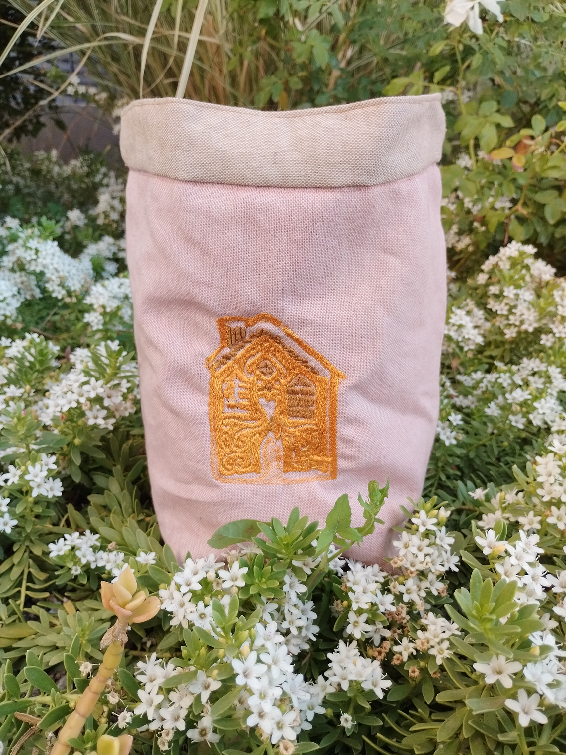 Canasto Textil Casita de Jengibre 3