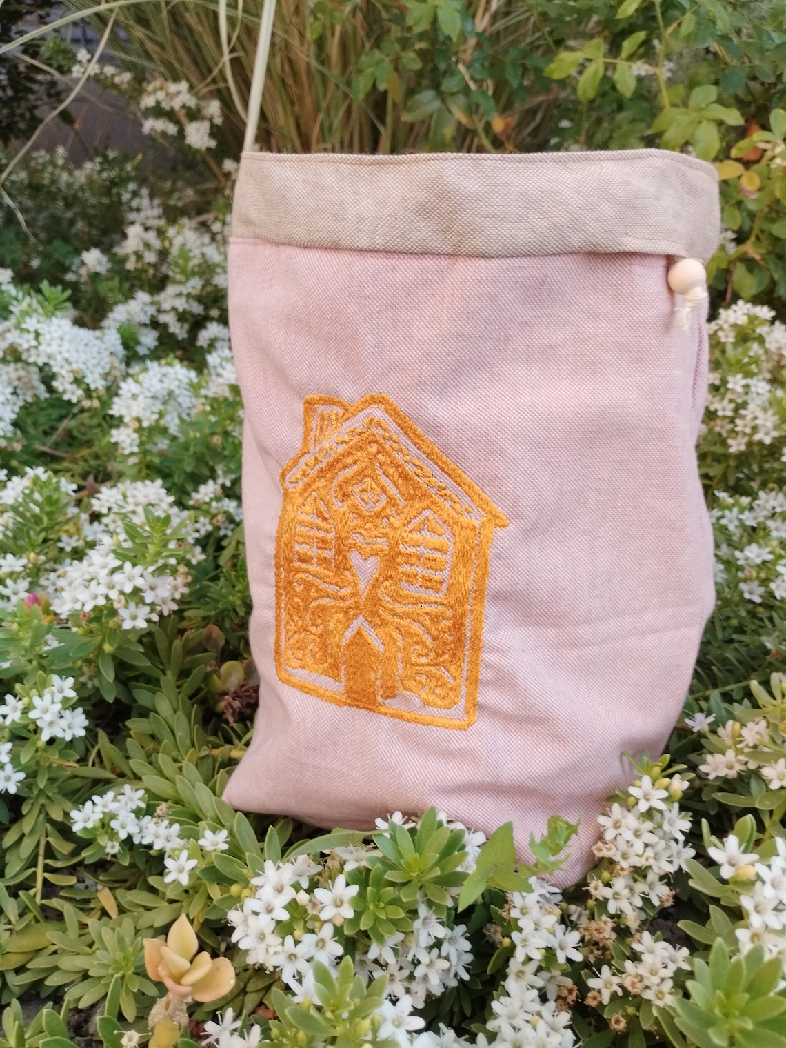 Canasto Textil Casita de Jengibre 4