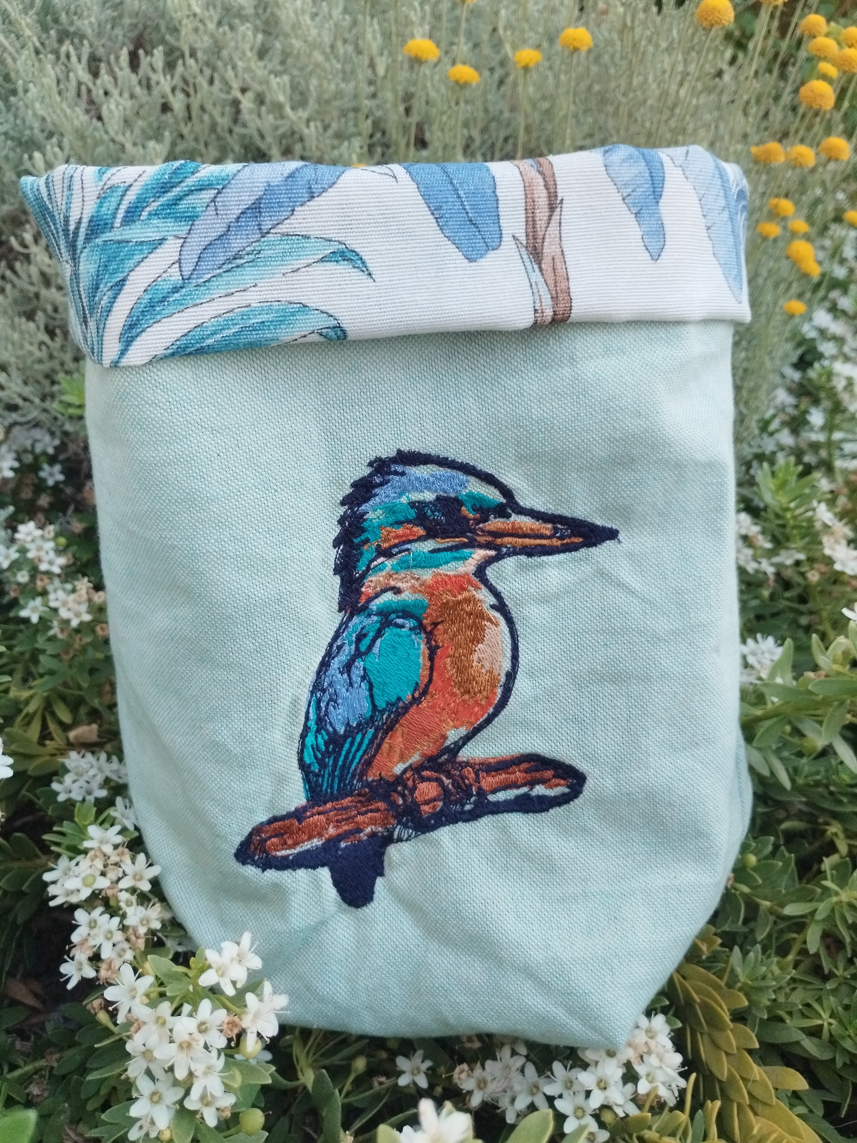 Canasto Textil Martín Pescador