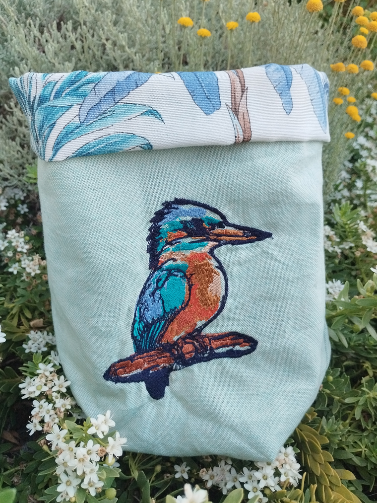 Canasto Textil Martín Pescador 1