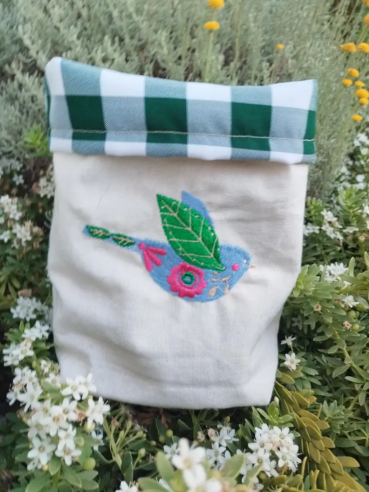 Canasto Textil Lori Arcoiris 1