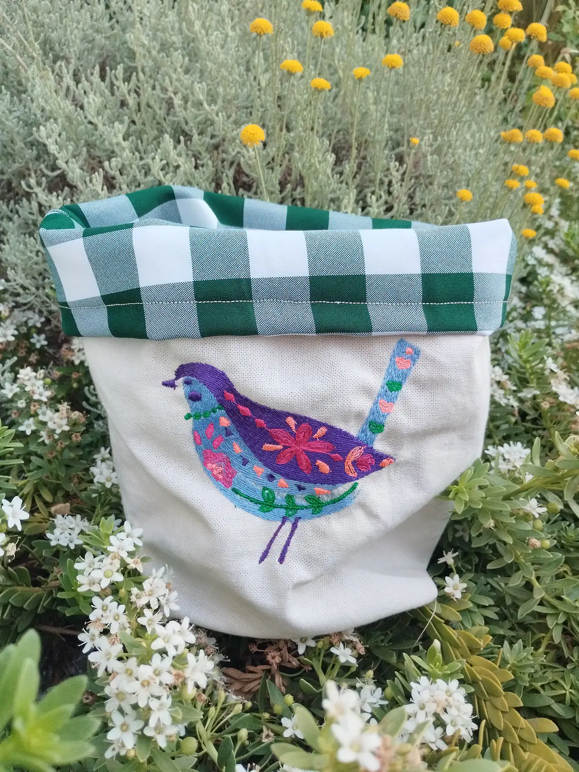 Canasto Textil Lori Arcoiris 2