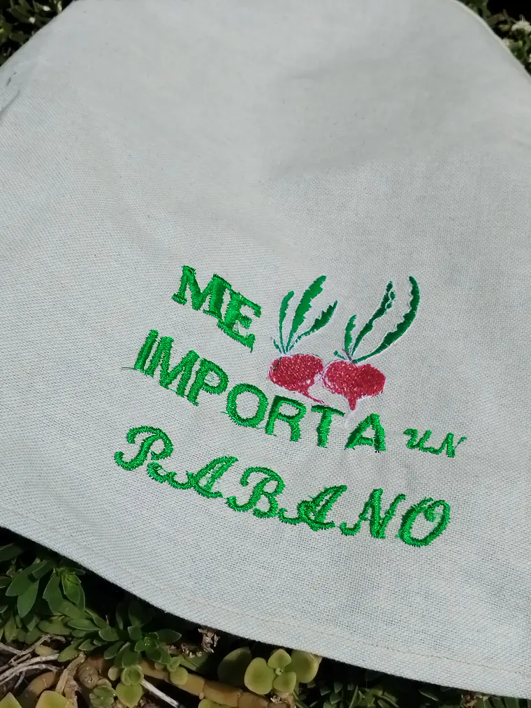 Paño de Cocina Me Importa un Rabano 1