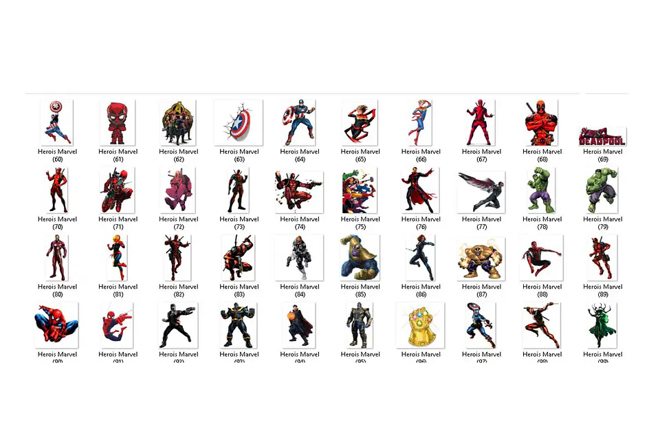 Kit digital vingadores png clipart, papel digital 3