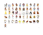 Kit digital bela e a fera png, svg clipart, papel digital - Thumbnail 2