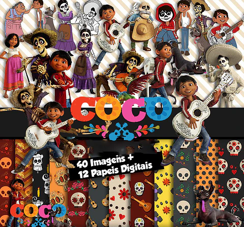 Kit digital viva a vida é uma festa png clipart, papel digital