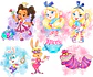 Kit digital alice aquarela png clipart digital - Thumbnail 1