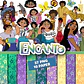 Kit digital encanto png clipart, papel digital - thumbnail 1