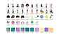 Kit digital encanto png clipart, papel digital - thumbnail 2