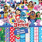 Kit digital stitch png clipart, papel digital - thumbnail 1
