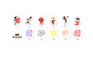 Kit digital os incríveis aquarela png clipart digital - thumbnail 2