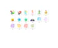 Kit digital mario galaxy aquarela png clipart digital - Thumbnail 2