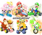 Kit digital mario kart aquarela png clipart digital - Thumbnail 1