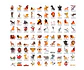 Kit digital rei leão png clipart, papel digital - thumbnail 2