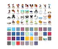 Kit digital mickey pirata png clipart, papel digital - Thumbnail 2