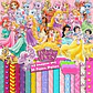 Kit digital princesas pet png clipart, papel digital - Thumbnail 1