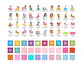 Kit digital princesas pet png clipart, papel digital - Thumbnail 2