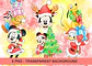 Kit digital mickey natal aquarela png clipart digital - Thumbnail 1