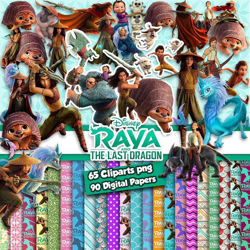Kit digital raya png clipart, papel digital 1