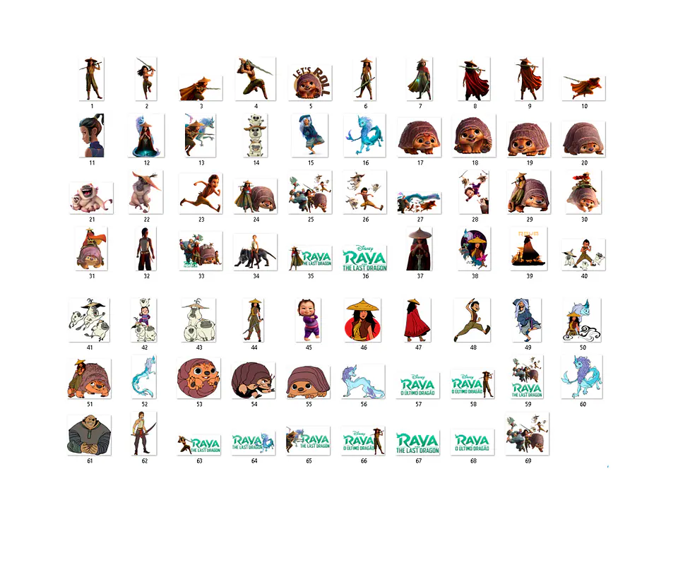 Kit digital raya png clipart, papel digital 2