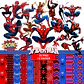 Kit digital homem aranha png clipart, papel digital - Thumbnail 1