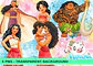Kit digital moana 2 aquarela png clipart digital - thumbnail 1