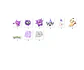 Kit digital pokémon fantasma aquarela png clipart digital - Thumbnail 2