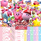 Kit digital kirby png clipart, papel digital - Thumbnail 1