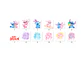 Kit digital stich e angel aquarela png clipart digital - Thumbnail 2