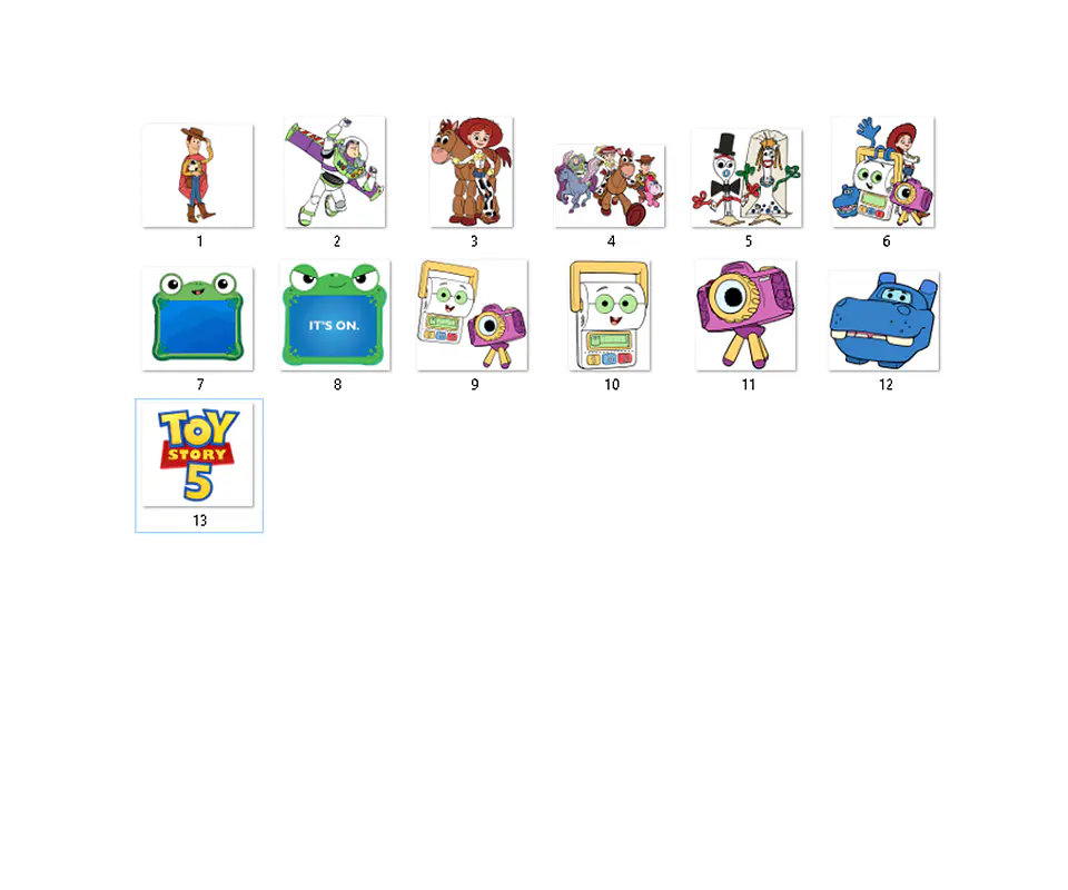 Kit digital toy story 5 png clipart, papel digital 2