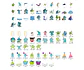 Kit digital monstros s.a png clipart, papel digital - Thumbnail 2