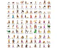 Kit digital rapunzel png clipart, papel digital - Thumbnail 2